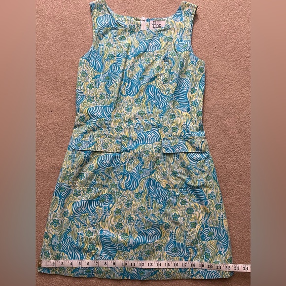 Vintage Lilly Pulitzer Dress Size 6- Zebra print with pockets - Picture 11 of 11